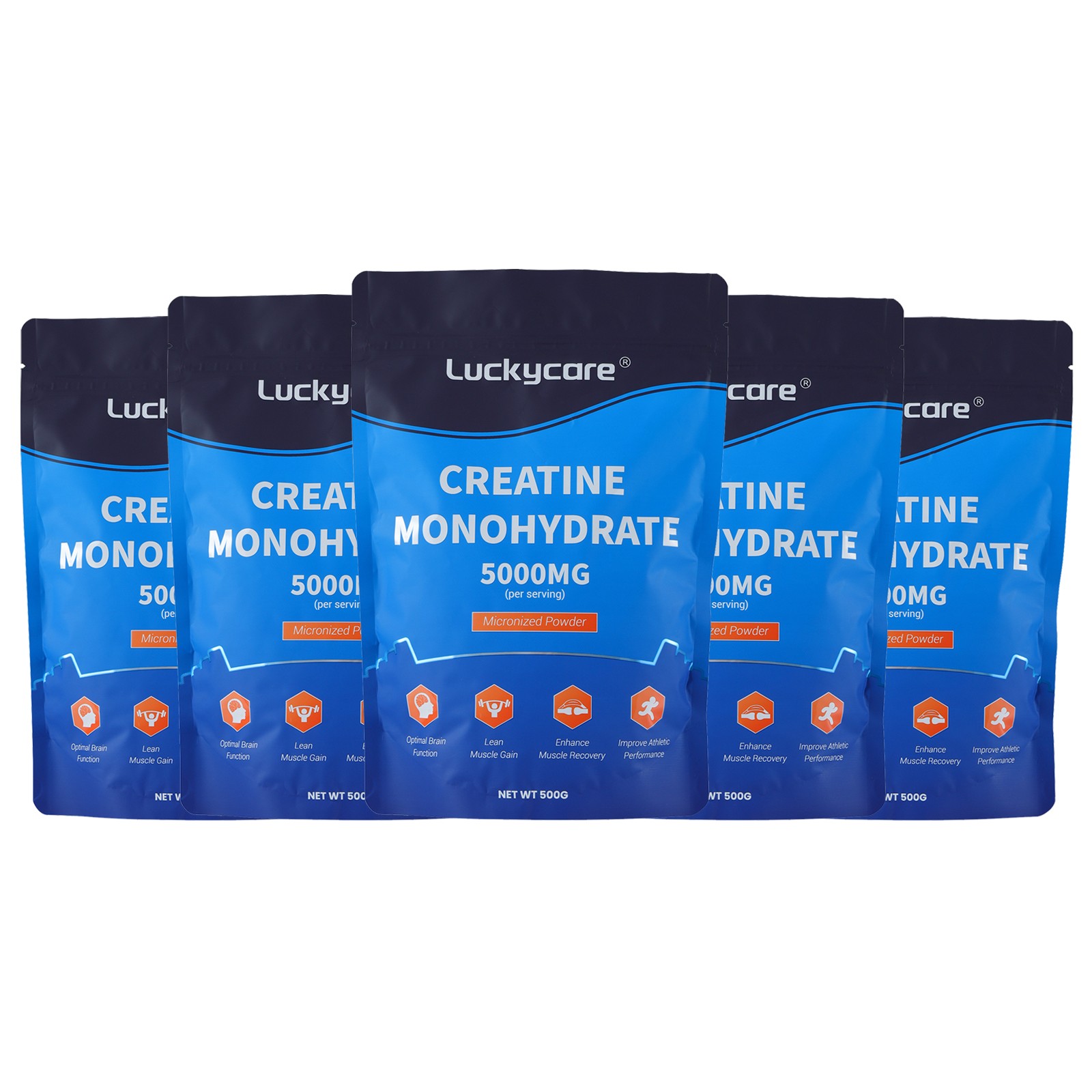 Pure Creatine Monohydrate 500 Gram Powder Micronized – 5g Per Serving LOT