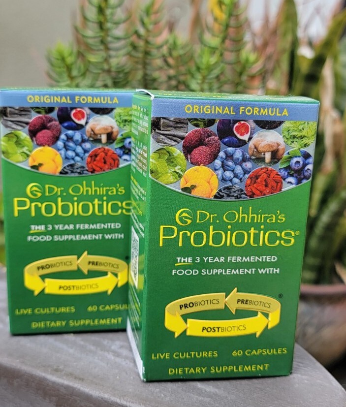 2, Dr. Ohhira’s Probiotics Original Formula 60 Caps, 120 Total, Free Ship! 2027