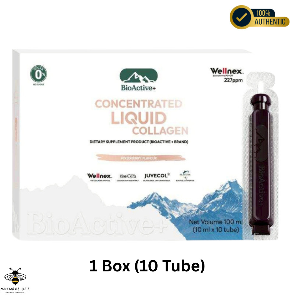 BioActive Concentrated Liquid Collagen Skin Beauty Booster hydration elastic X 1