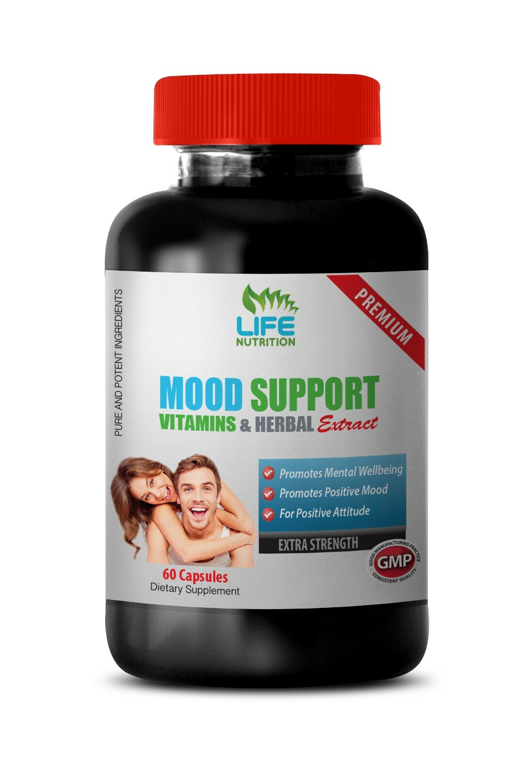 mood booster – MOOD SUPPORT FORMULA – immune support herbal supplement 1 BOTTLE