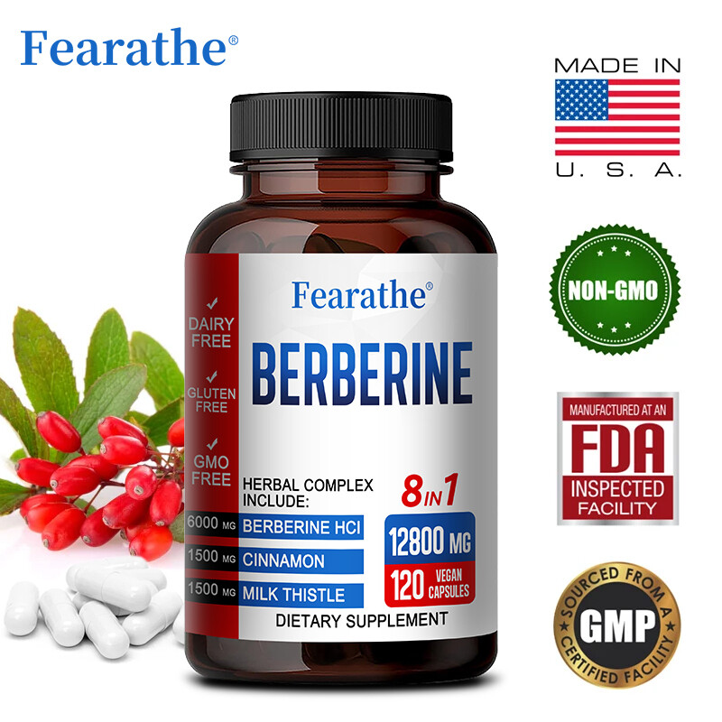 Premium Berberine Special Grade, Healthy Liver Function, Supports Blood Sugar