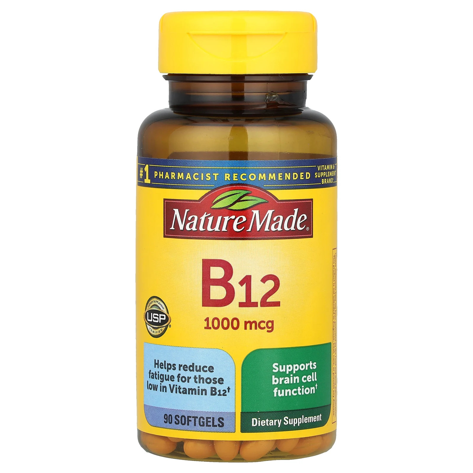 Vitamin B12, 1,000 mcg, 90 Softgels