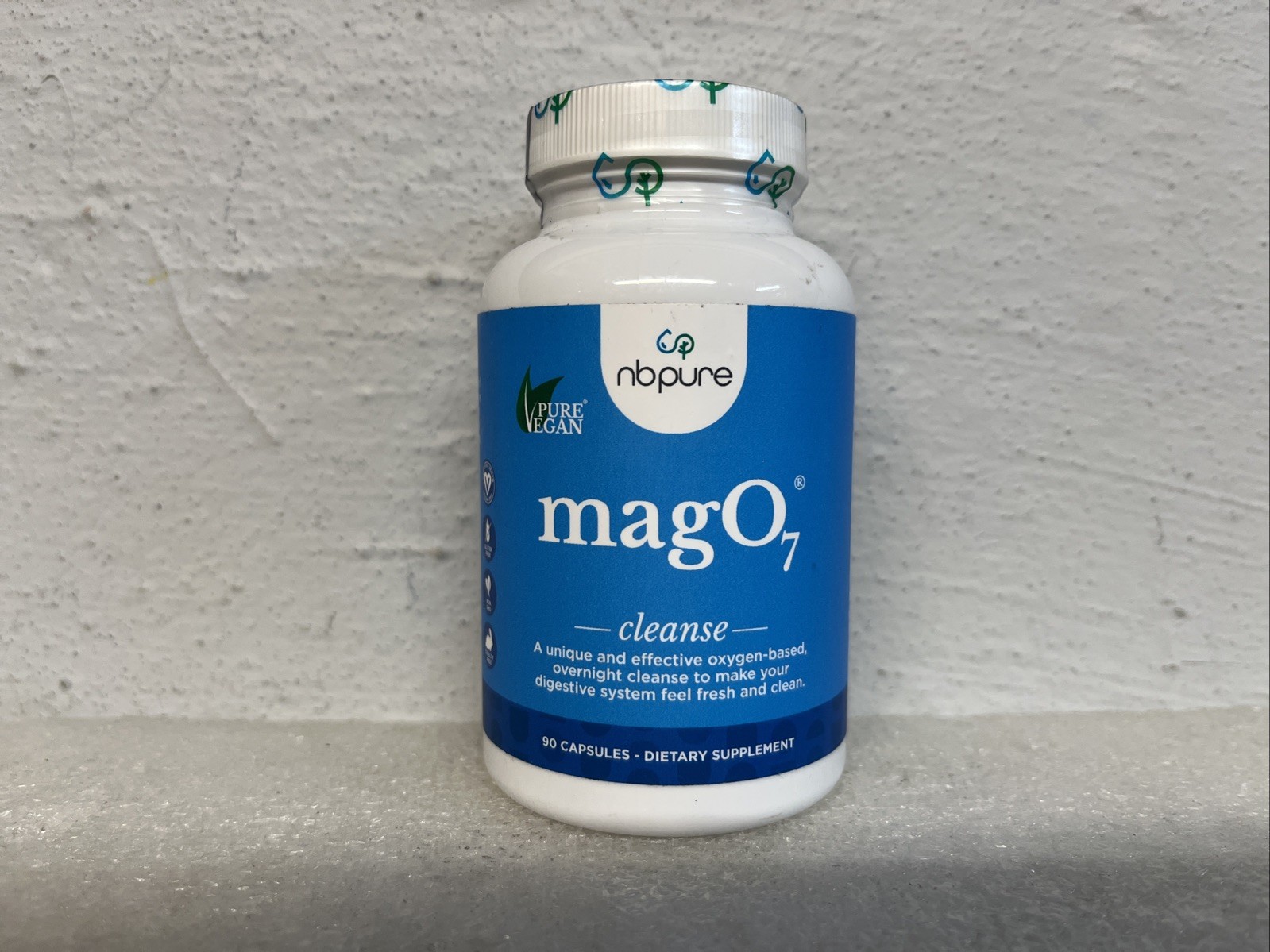 NBPure MagO7 Cleanse Supplement Capsules 90 Count Bottle 10/2026 New Sealed