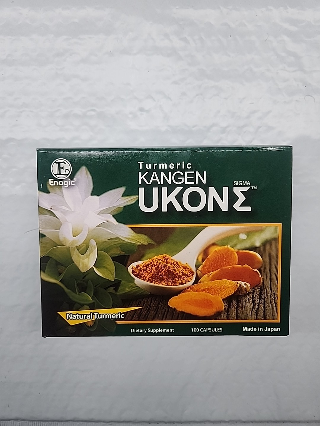 ENAGIC Kangen Ukon Turmeric 100 Capsules Exp 10/27. Buy More And Save