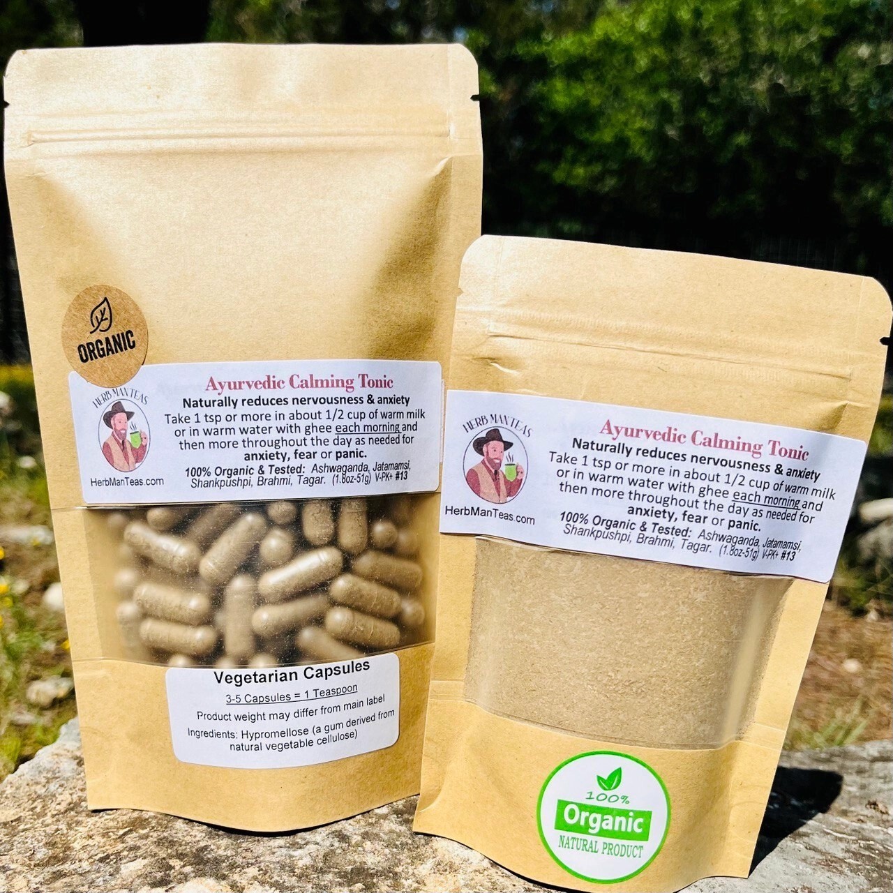 Calming Formula  Reduces anxiety, worry, thinking, fear, and panic attacks