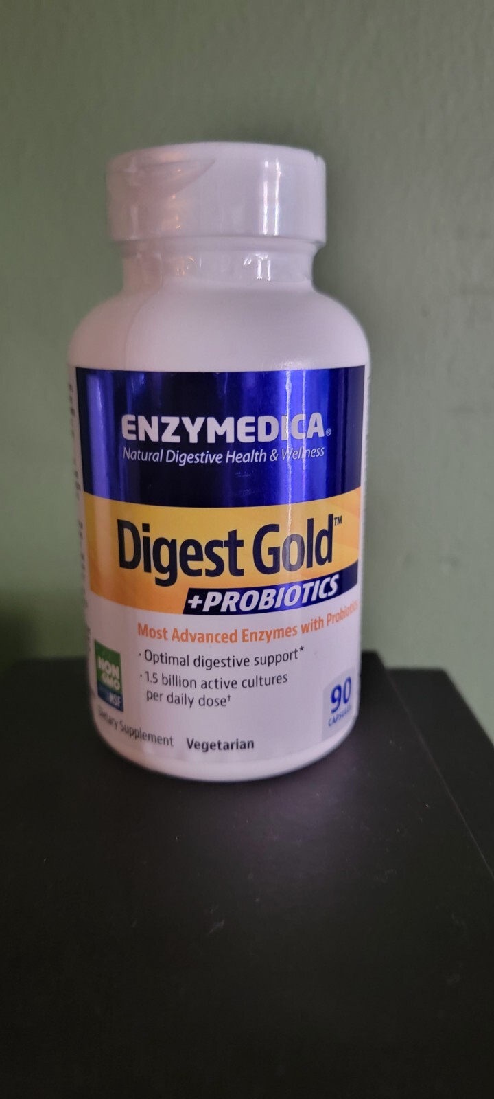 Enzymedica Digest Gold + Probiotics 90 Caps Exp: 12/2027, FREE SHIP!