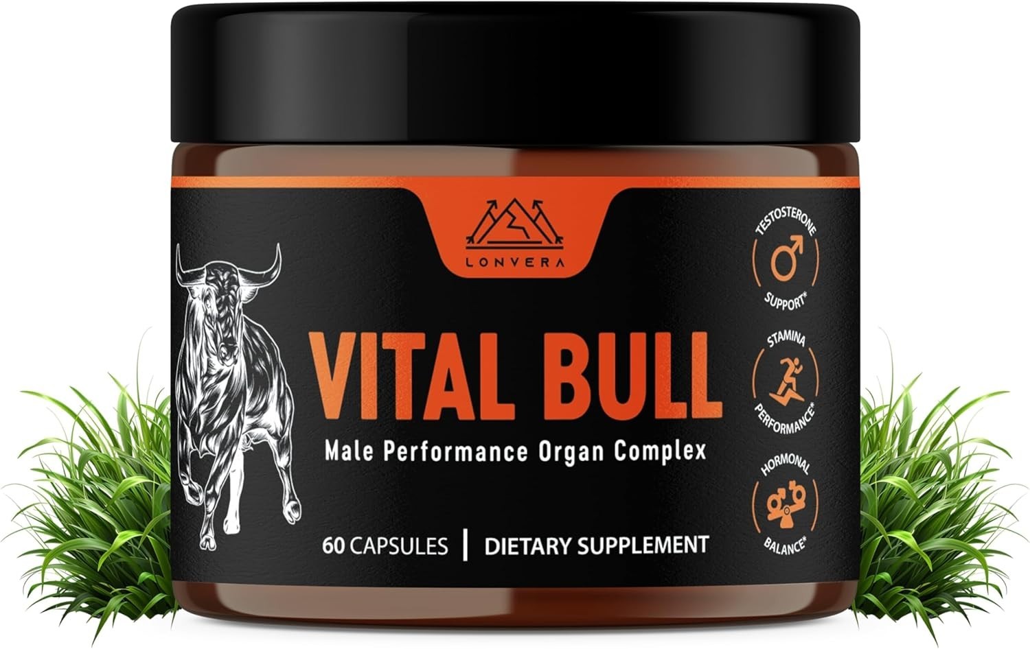 Vital Bull Beef Organ Supplement | Grass Fed Liver & Organs | 30 Day Supply