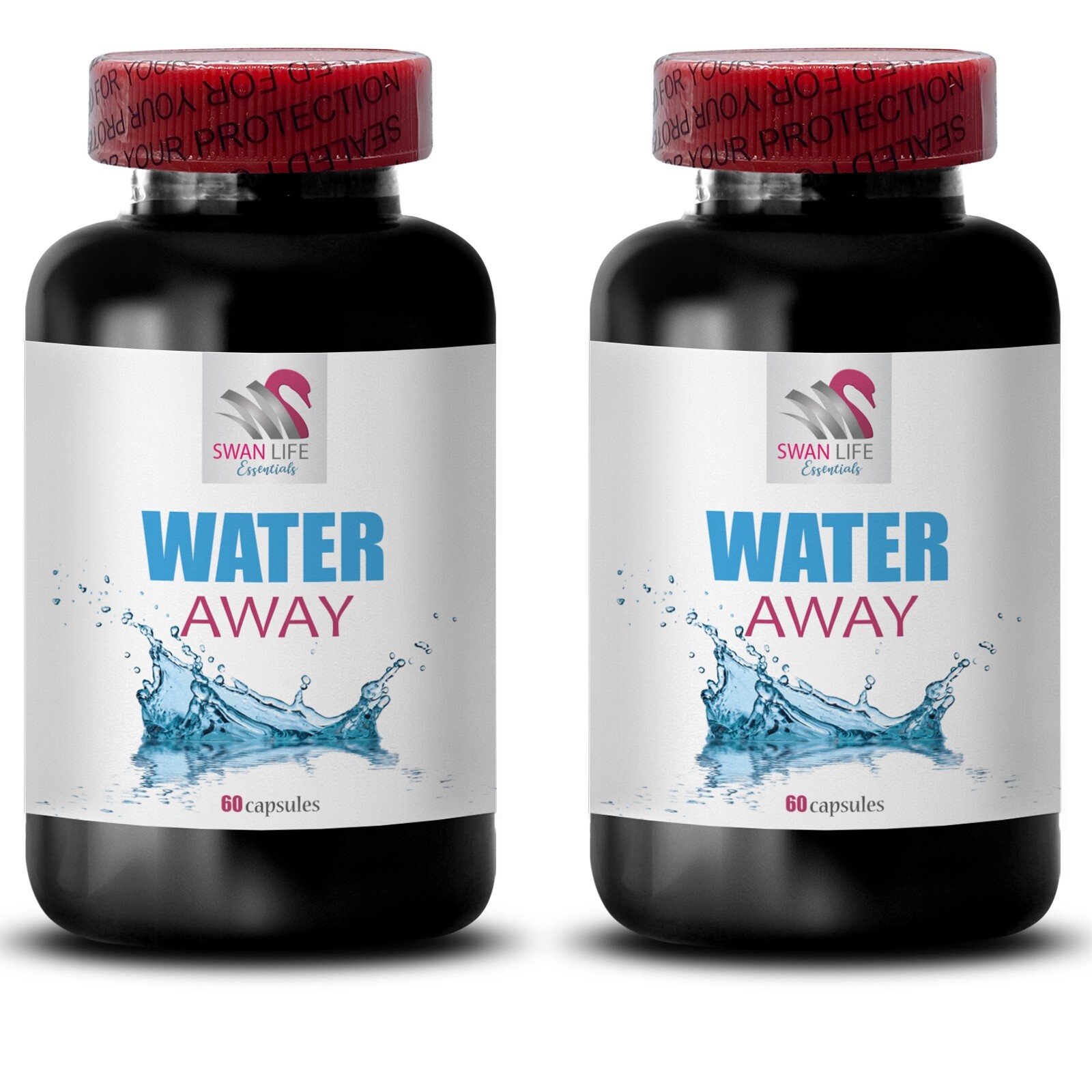 Soft Release – WATER PILLS  – Clear Hydration 2 Bottles 120 Capsules