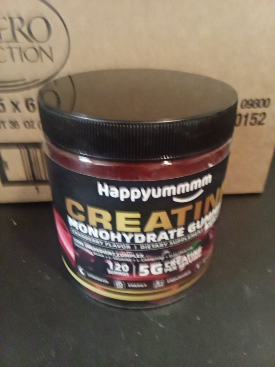 Happyummmm Creatine Monohydrate Gummies 5 G Per Serving