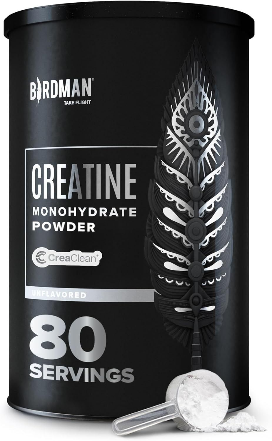 Micronized Creatine Monohydrate Powder, Muscle Recovery, Caffeine Free, Creatine