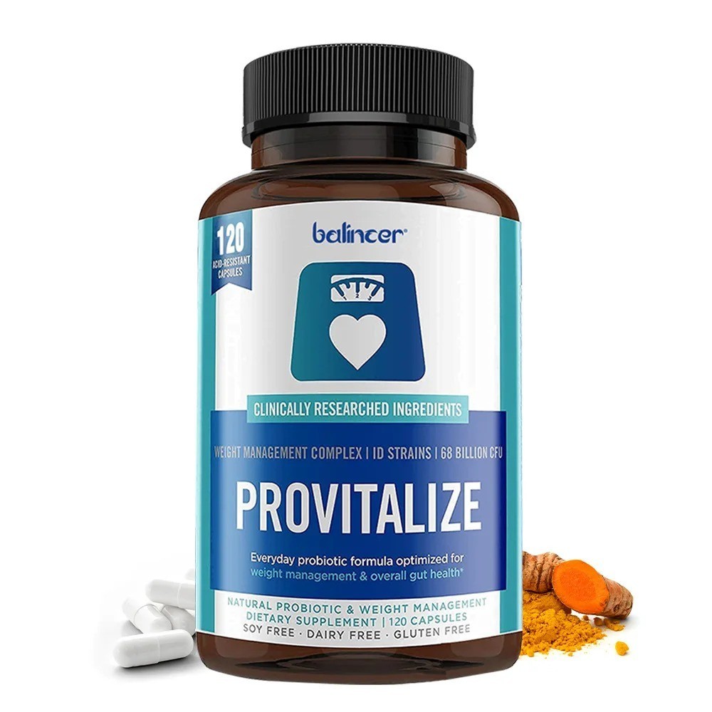 Probiotic Supplement with Turmeric & Black Pepper – Joint & Digestive Support