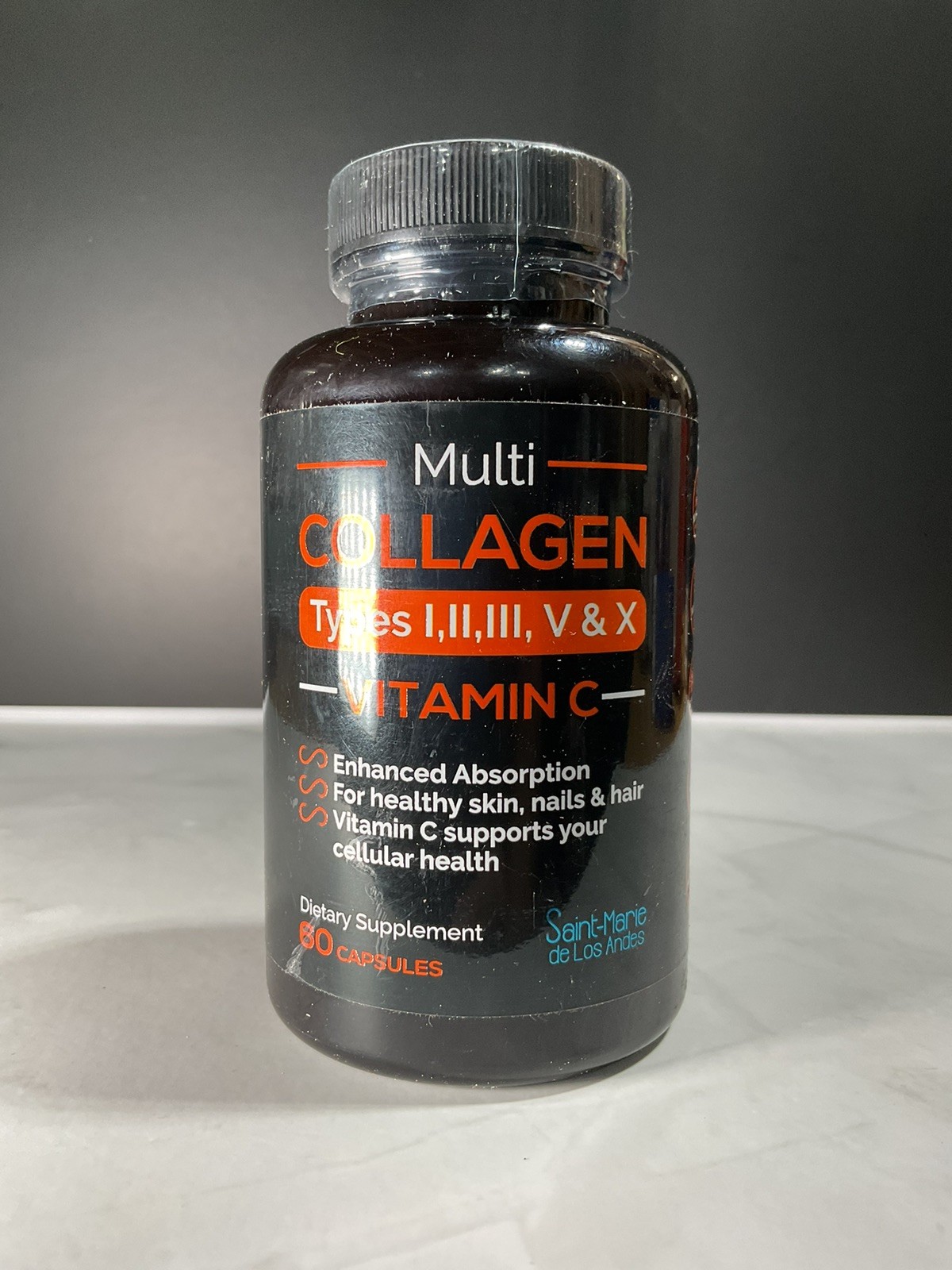 Multi Collagen Pills (Types I, II, III, V & X) + Absorption Enhancer