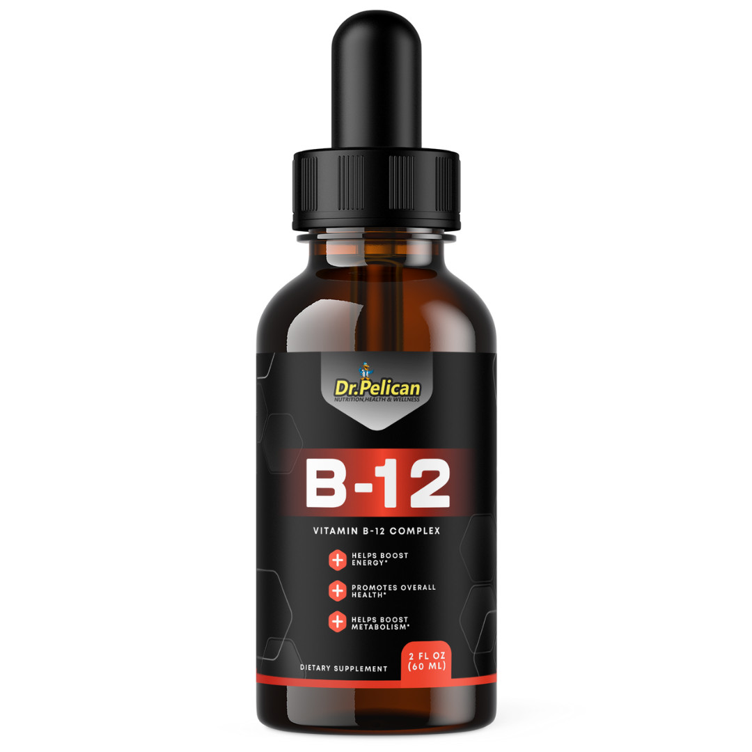 Vitamin B-12 Liquid Drops- Keto & Weight Support -60ml 2fl oz