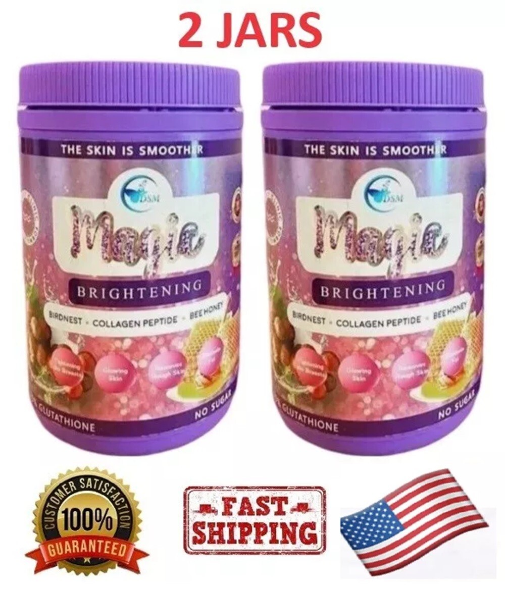 PHYTO Gluta Magic Brightening Collagen Peptide Skin Whitening 650gr – 2 Pack