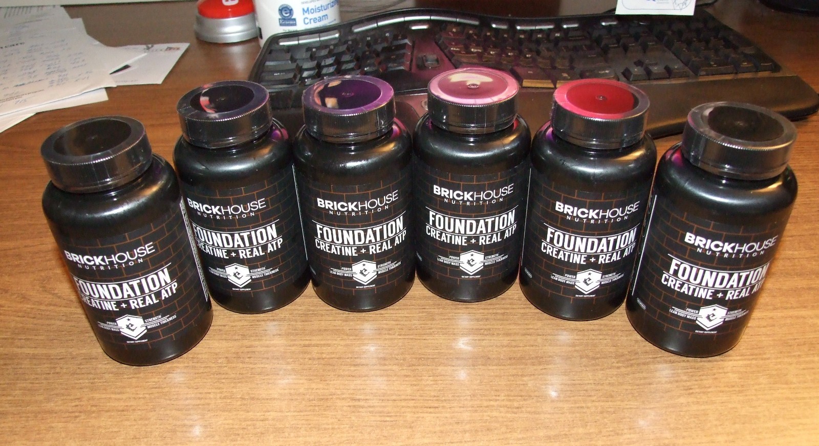 Foundation Creatine + Real ATP – 120 Capsules (Brickhouse Nutrition) Brand New