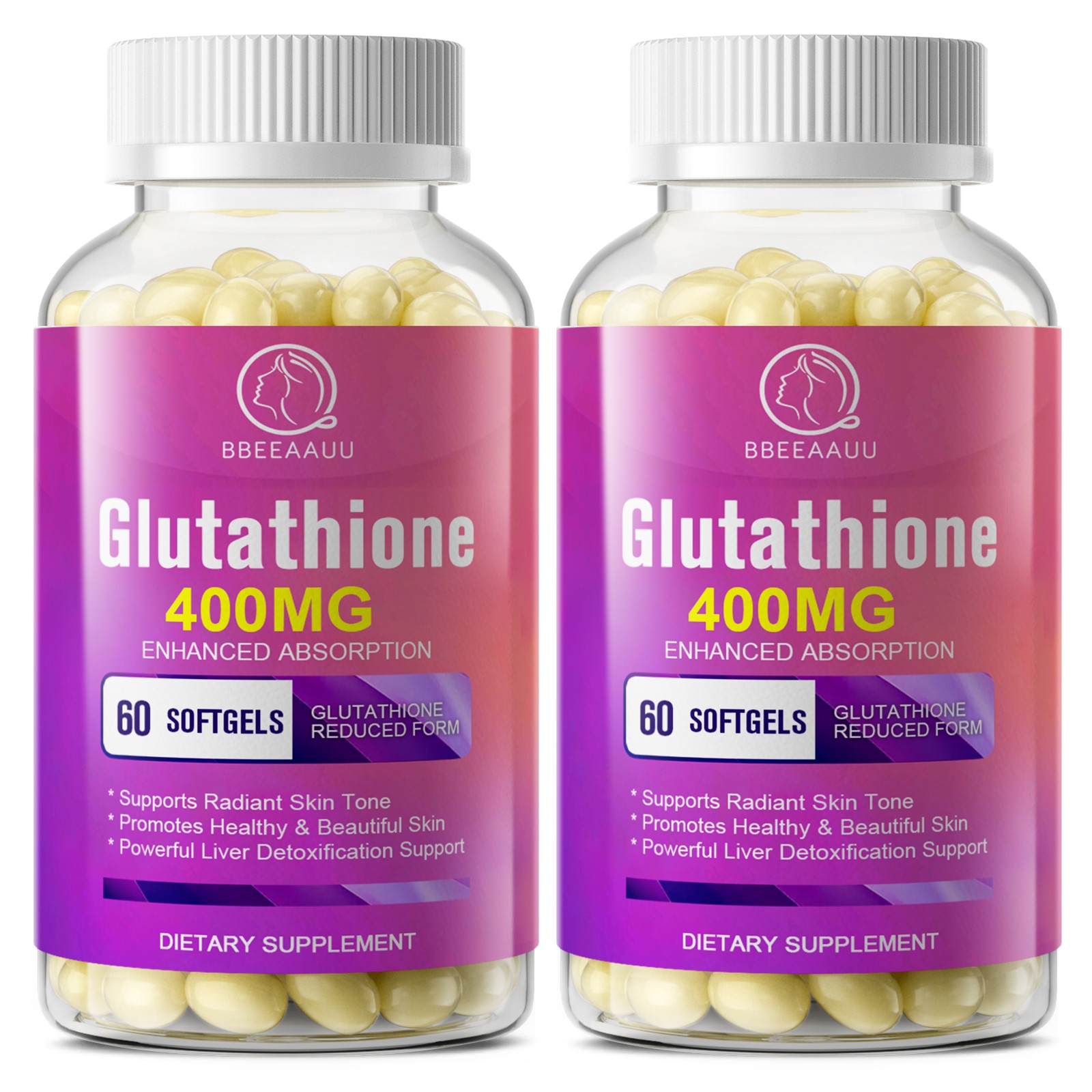 L Glutathione Collagen Skin Renewal Glow-enhancing Dark Spots 120 Caps