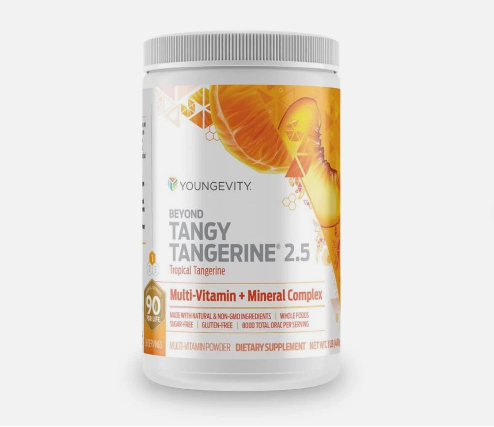 Youngevity Dr. Wallach Beyond Tangy Tangerine 2.0 Powder (1.05 LB canister)