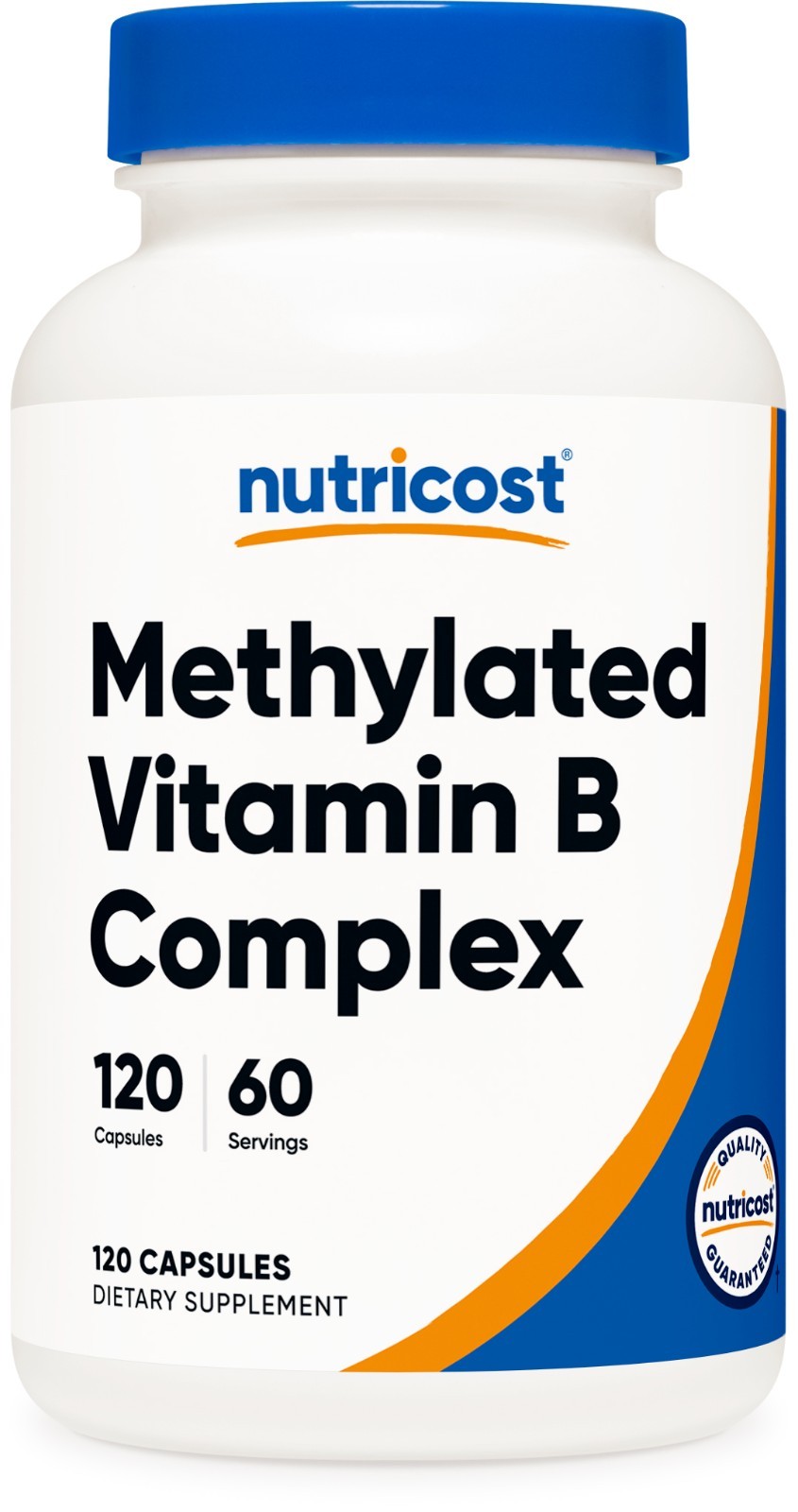 Nutricost Methylated Vitamin B Complex 120 Capsules – (60 Servings) Gluten-Free