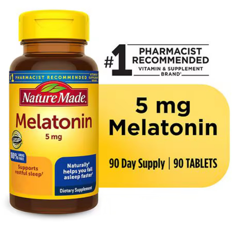 Nature Made Melatonin 5mg 90 Tablets