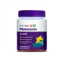 Natrol Kids Melatonin Sleeping Aid Pills – Berry – 90 Gummies