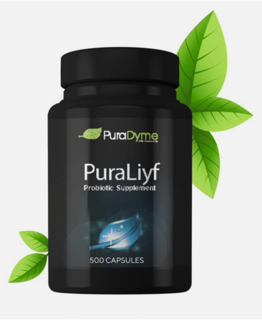 PuraDyme PuraLiyf Probiotic Enzymes, Digestive and Gut Health Support (500 Caps)