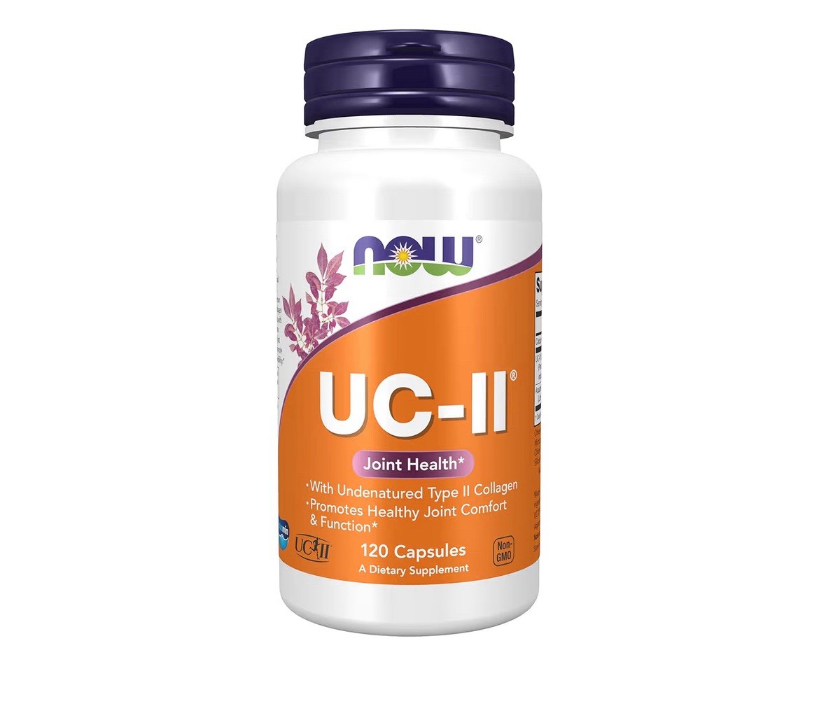 NOW Foods UC-II Joint Health Undenatured TypeII Collagen 120 Vegetarian Capsules