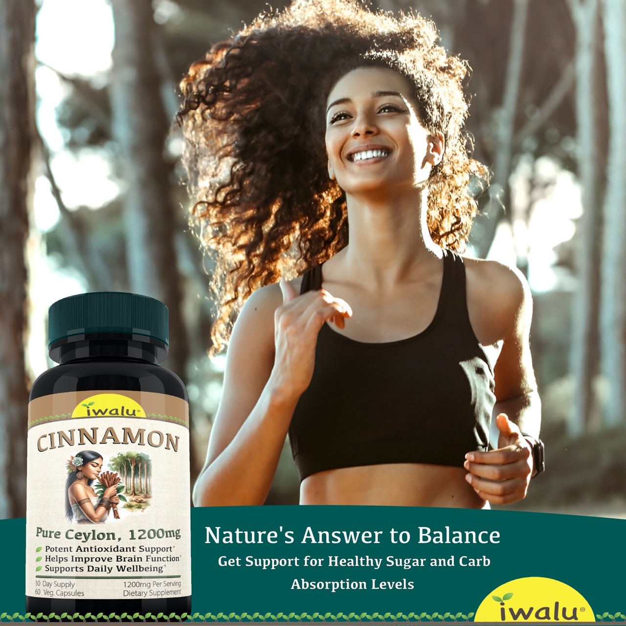 Best Berberine And Cinnamon, IWALU (Official) *FREE SHIPPING