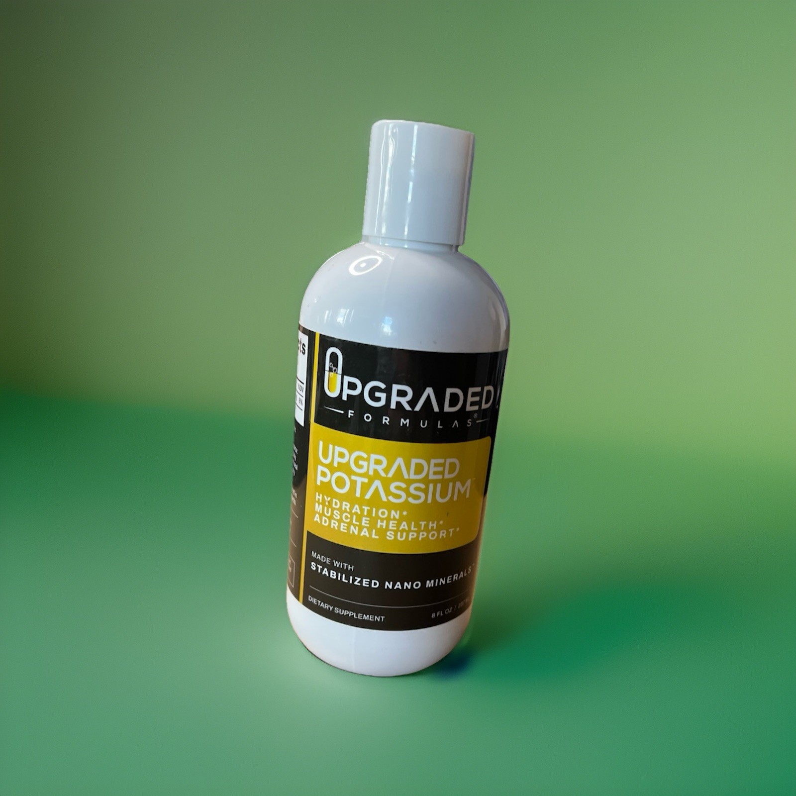 Upgraded Formulas Potassium Liquid Supplement 8 fl oz Stabilized Nano Minerals