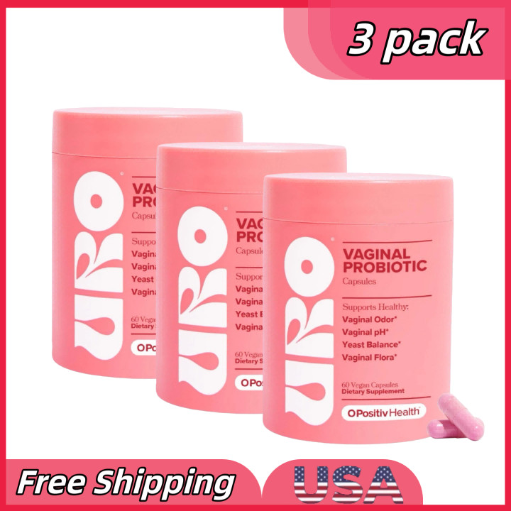 Women Prebiotic Probiotic for Intimate Balance,pH Odor Support, URO,60 Capsule