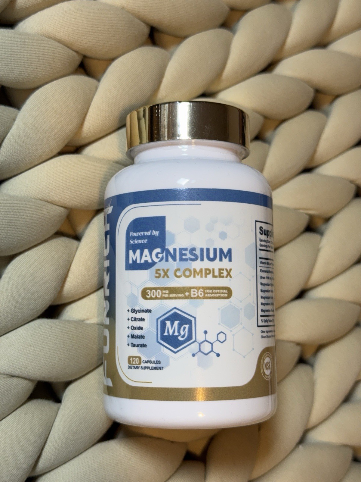 Funrich 5x Magnesium Complex Absorption 300 mg 120Capsules