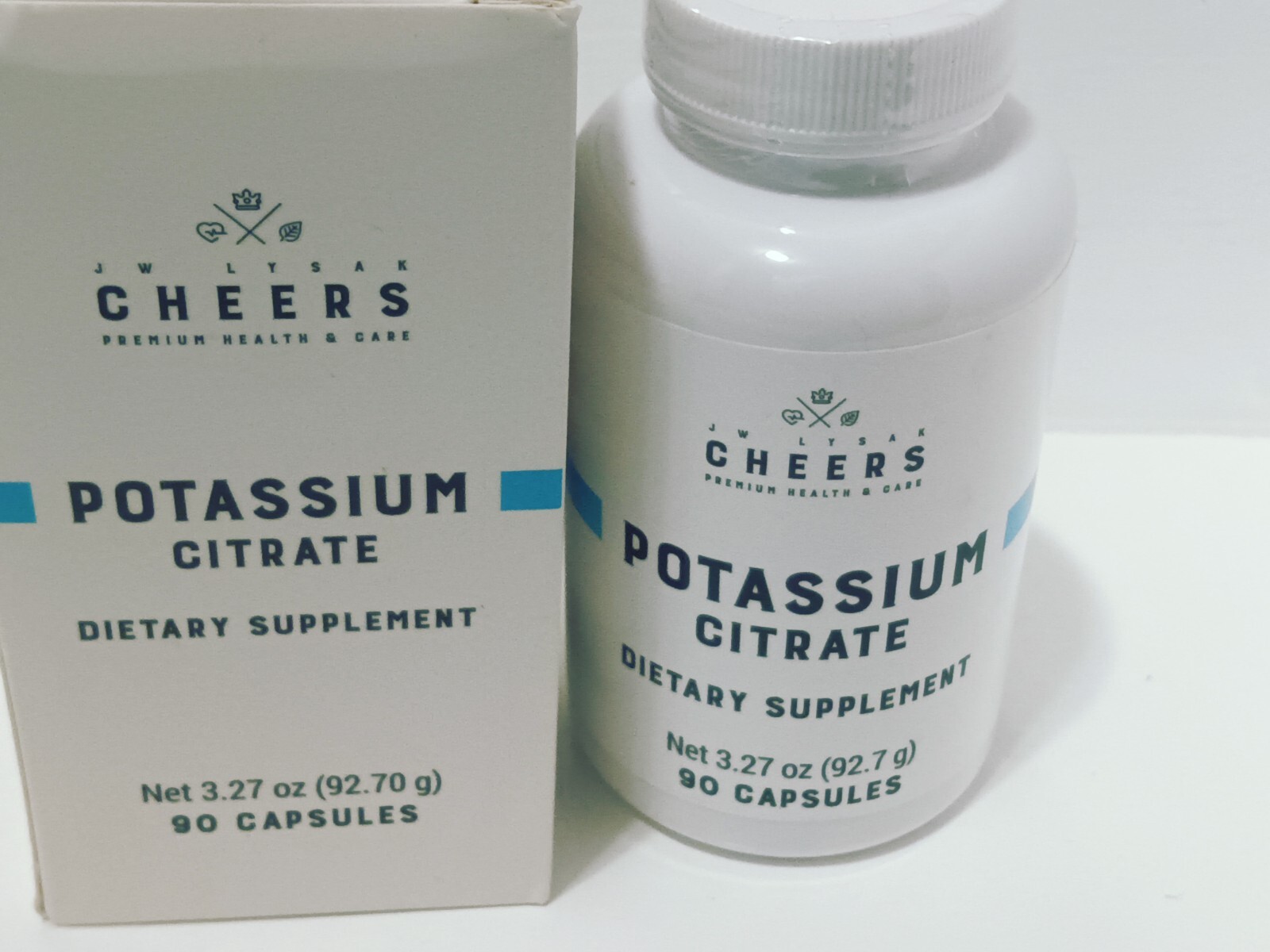 CHEERS –  POTASSIUM CITRATE, 950 mg,90 CAPSULES: