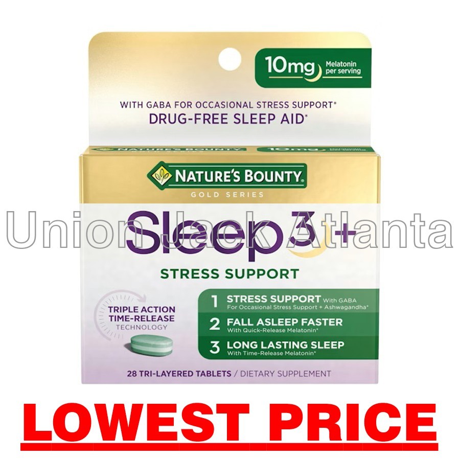 Nature’s Bounty Sleep 3+ (28 tablets) exp 02/2026- LOWEST PRICE