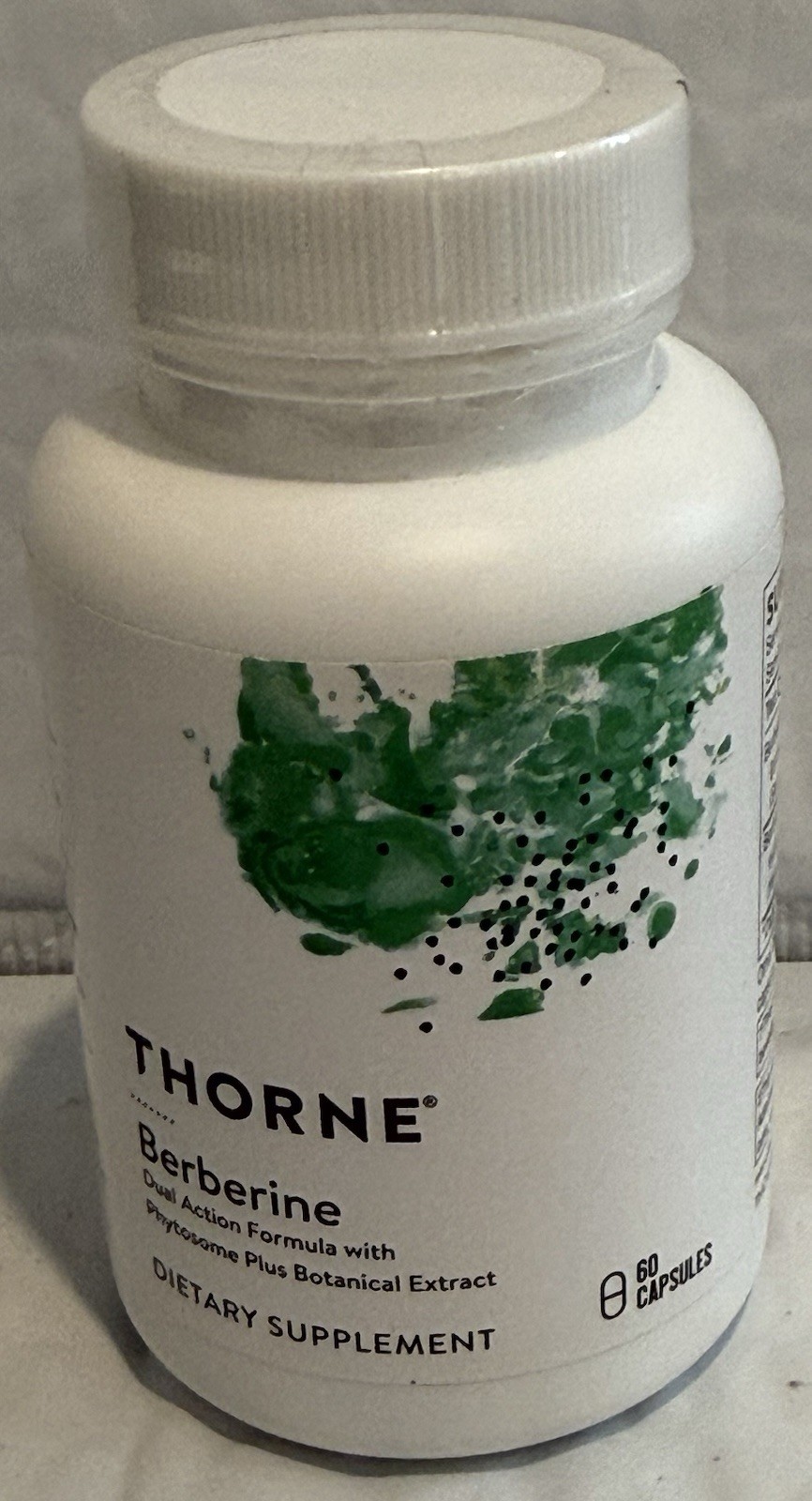 Thorne Berberine 1000mg Dietary Supplement 60 Capsules – (**11/2025**)