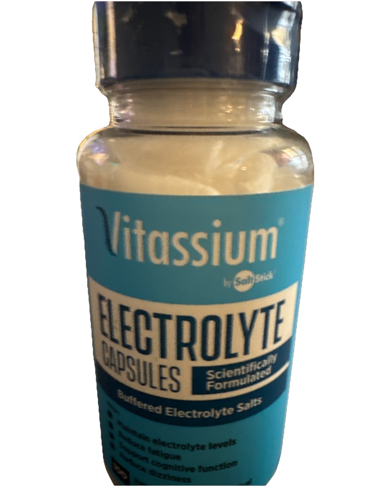 Vitassium SaltStick Electrolyte Capsules 100 Count 06/27 New Sealed