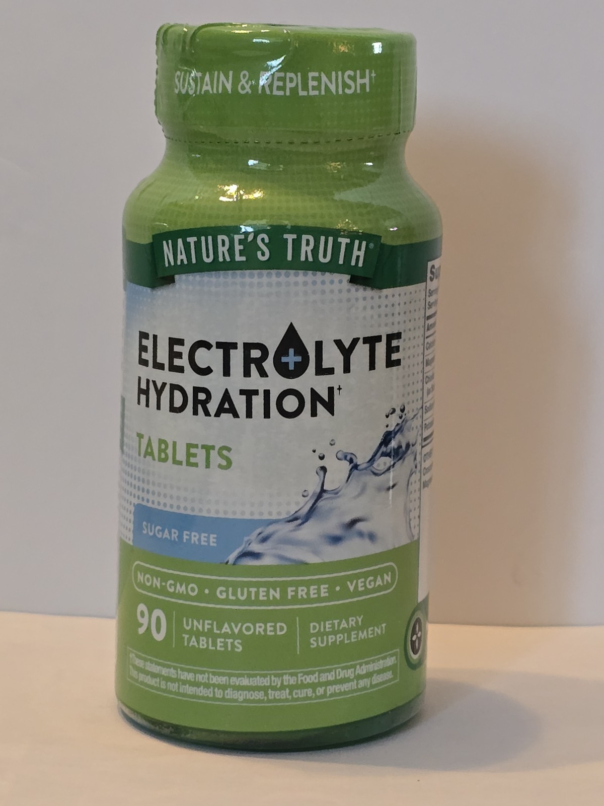 Nature’s Truth Electrolyte Hydration Tablets 90 CT 11/2026+