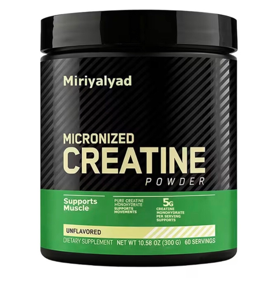 60 Servings (300g/ 10.58oz), Micronized Creatine Monohydrate Powder – Pure