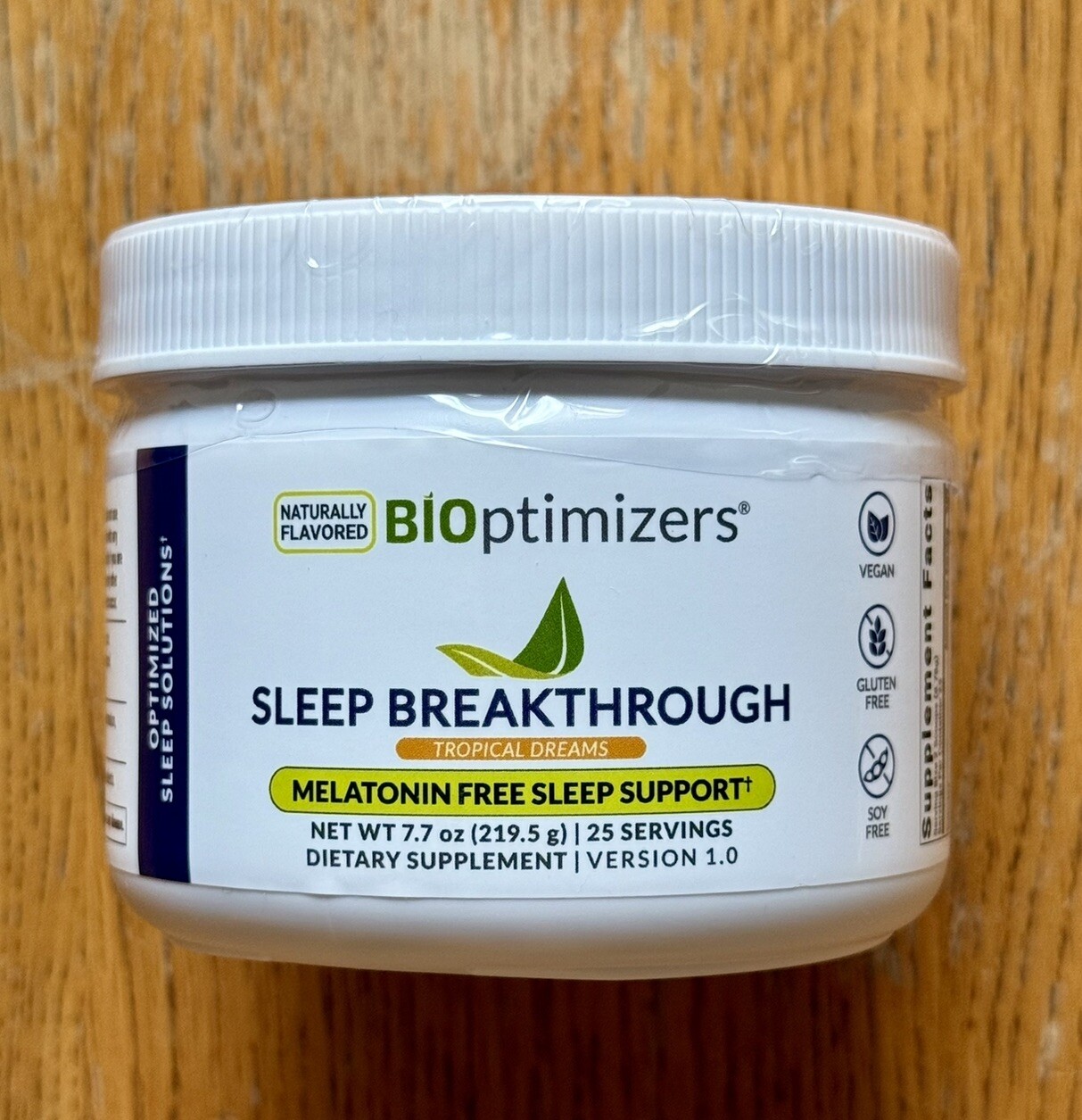 Bioptimizers Sleep Breakthrough Tropical Dreams – Melatonin Free Sleep Support
