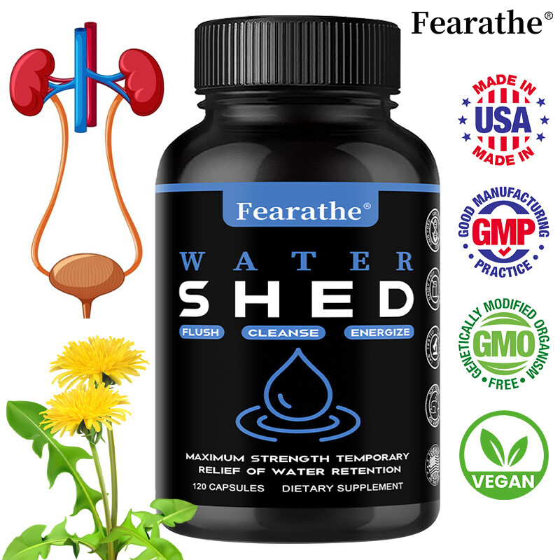 Water Shed 225mg – Dandelion-Urinary Health,Weight Loss, Diuretic 30 To 120 Caps