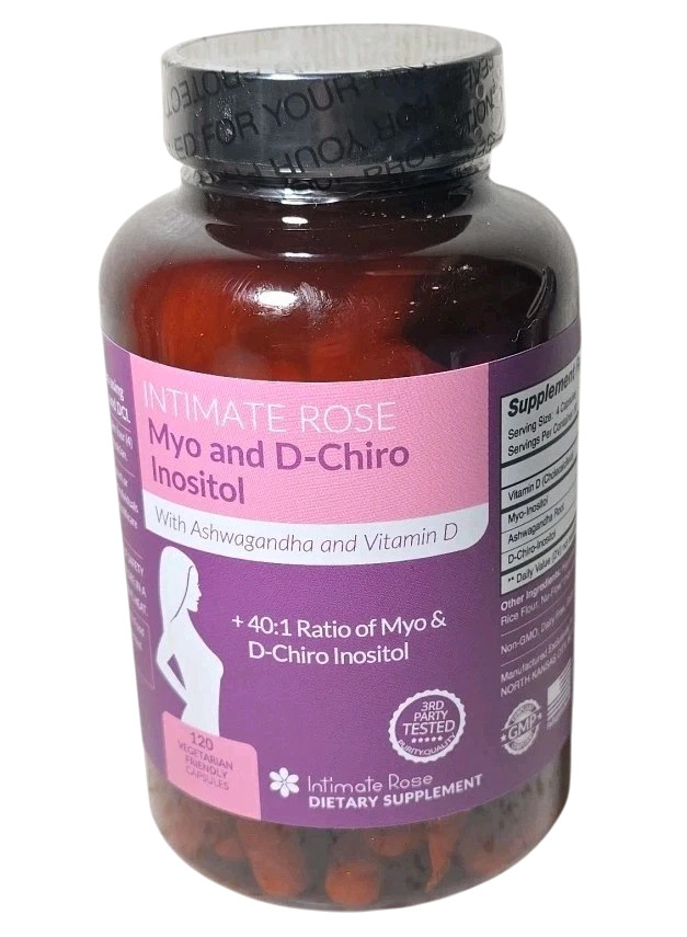 Intimate Rose Myo-Inositol & D-Chiro Inositol – 120 capsules – 04/2027