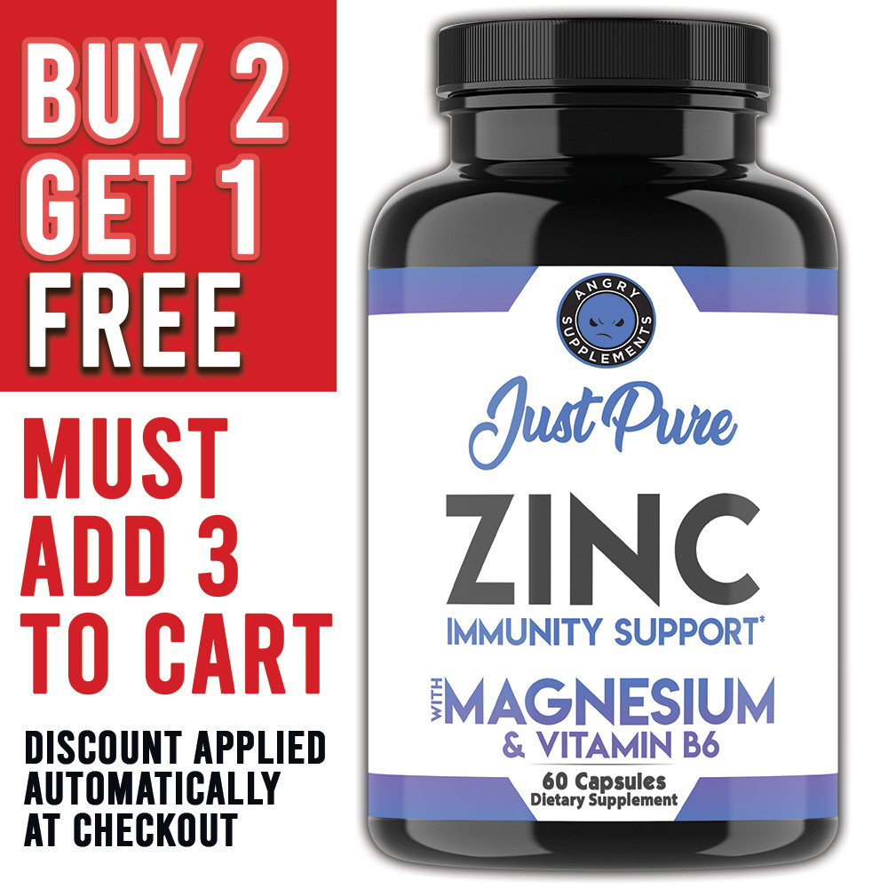 Zinc plus Magnesium & Vitamin B6 Caps, Immune System Support, Immunity Booster