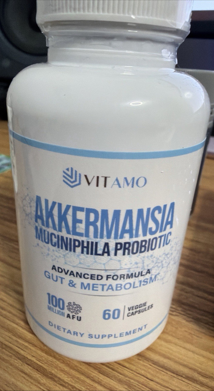 Akkermansia & Berberine Gut Support Supplement 100 Million AFU Probiotic 60 SV