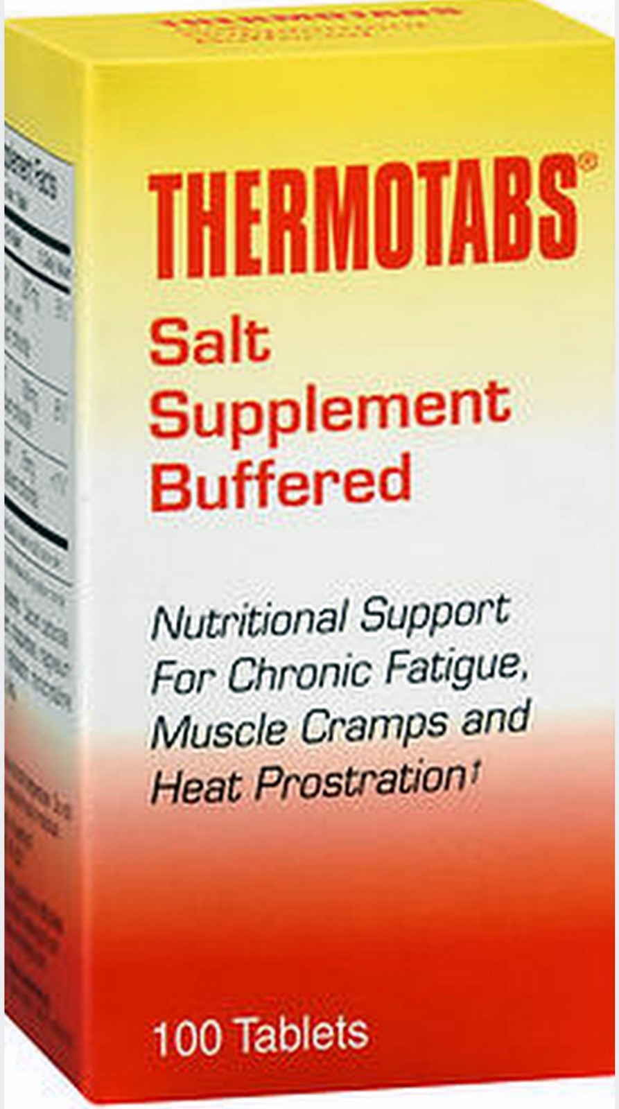 Thermotabs Salt Supplement Buffered Tablets 100 ct GERIMED —