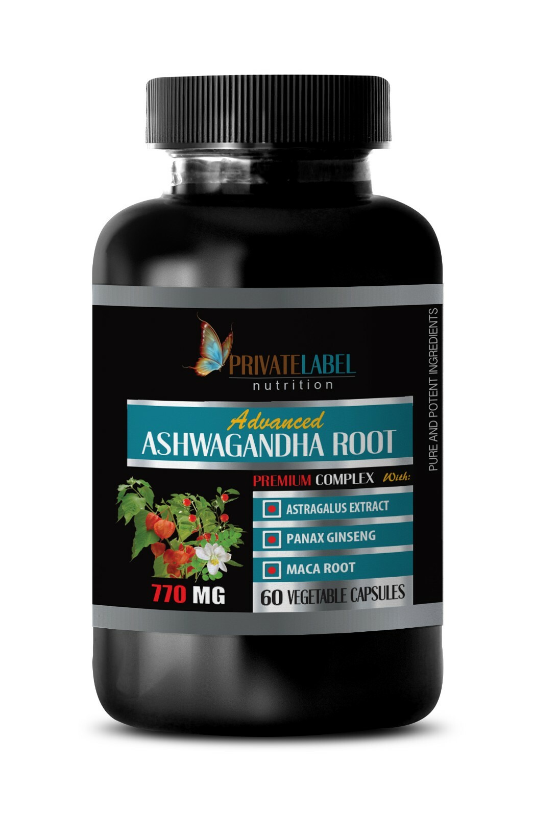 ashwagandha extract powder – ASHWAGANDHA COMPLEX 770mg – immune booster – 1B