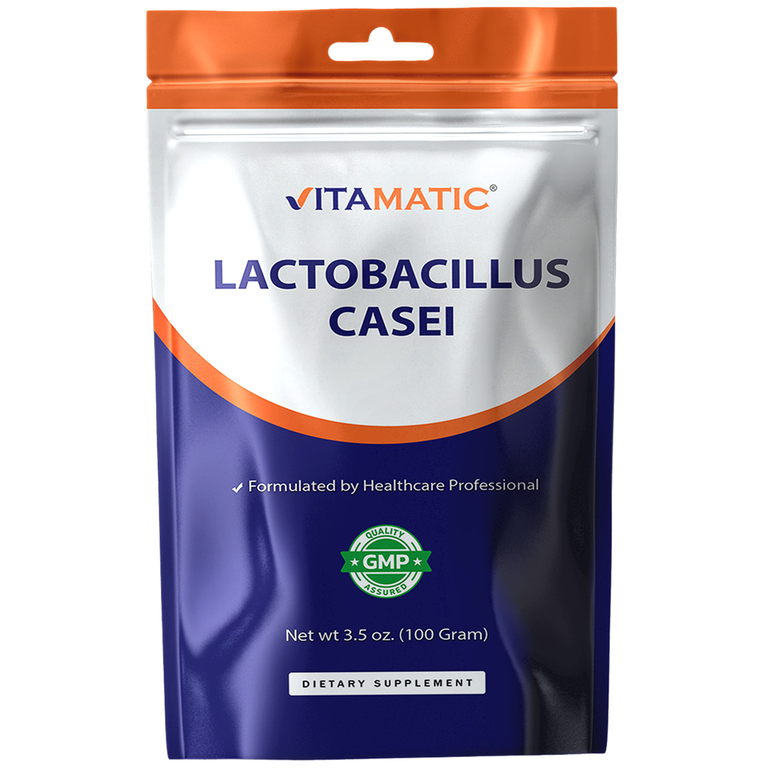 Vitamatic Lactobacillus Casei Probiotic Powder – Digestive Support – 100 Gr