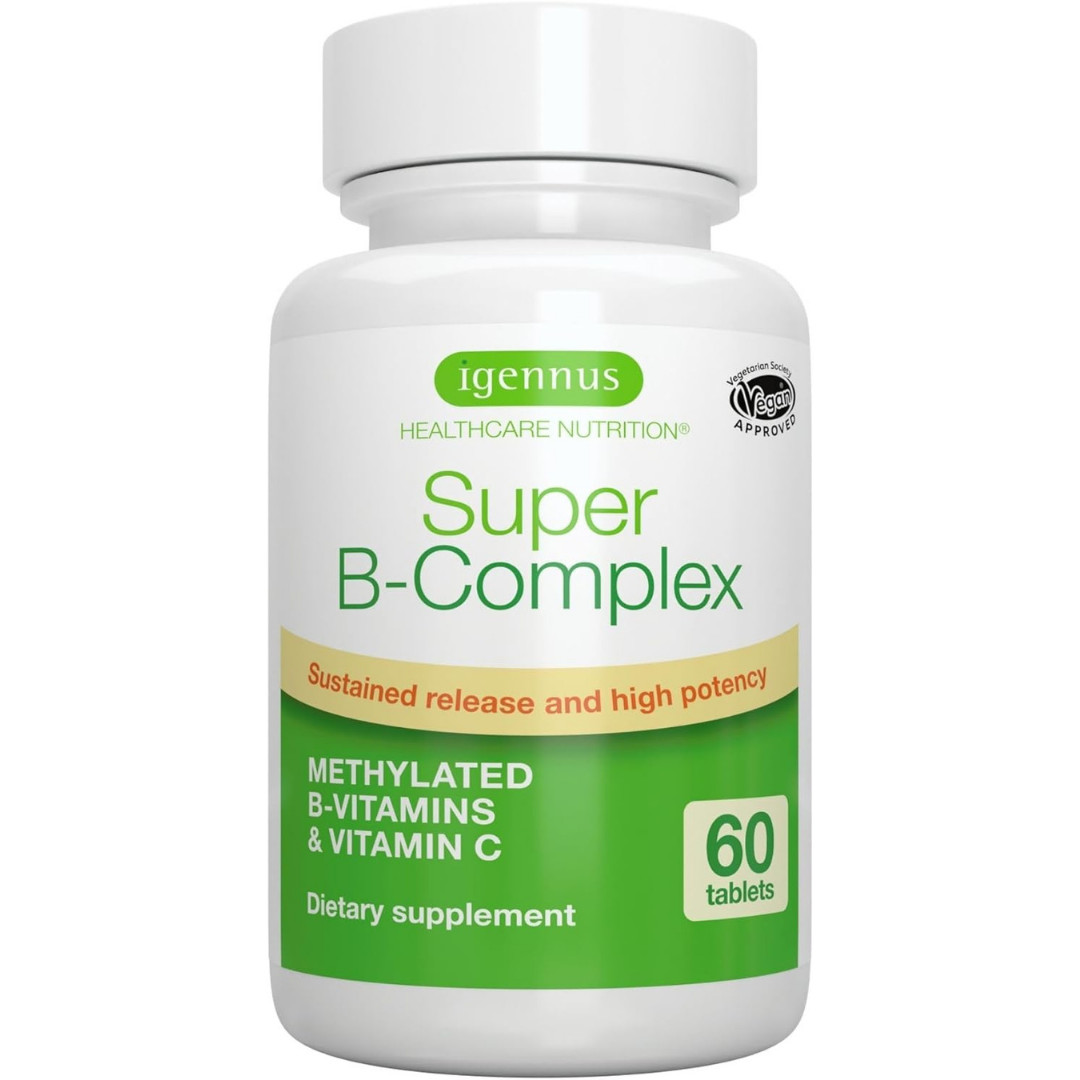 Super B-Complex – Methylated Sustained Release Clean Label B Complex with Met…