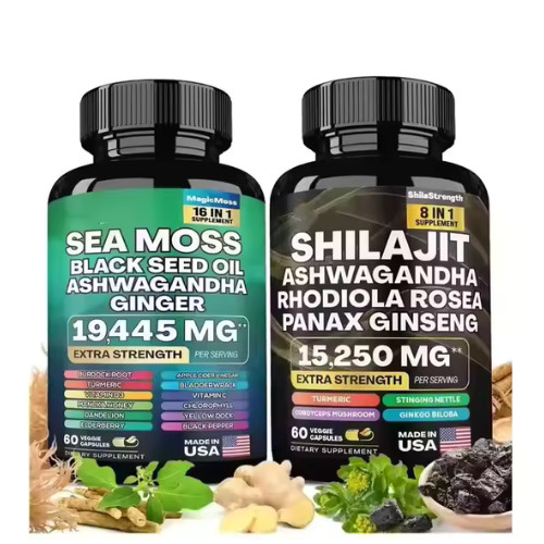 Dynamic Vitality Bundle – Sea Moss Multivitamin & Shilajit Power Combo