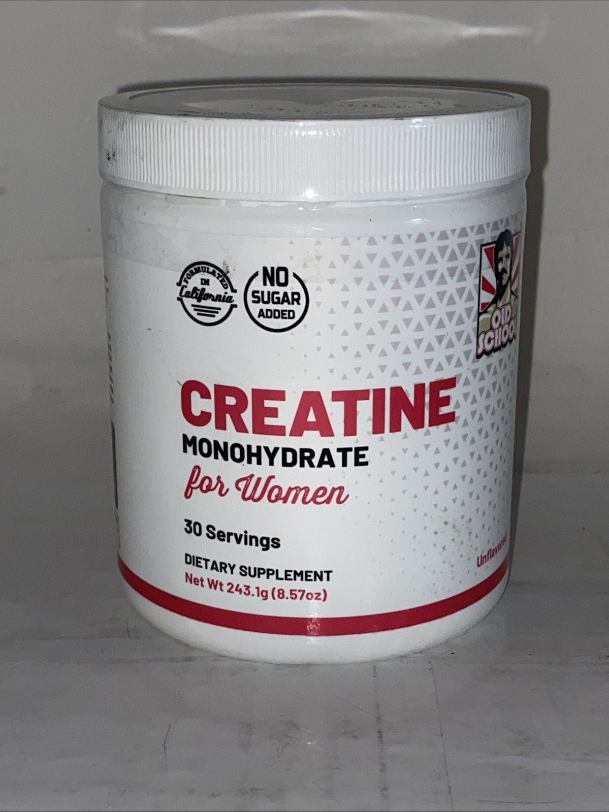 Old School Labs® Creatine Monohydrate for Women 30 Servings 4/27