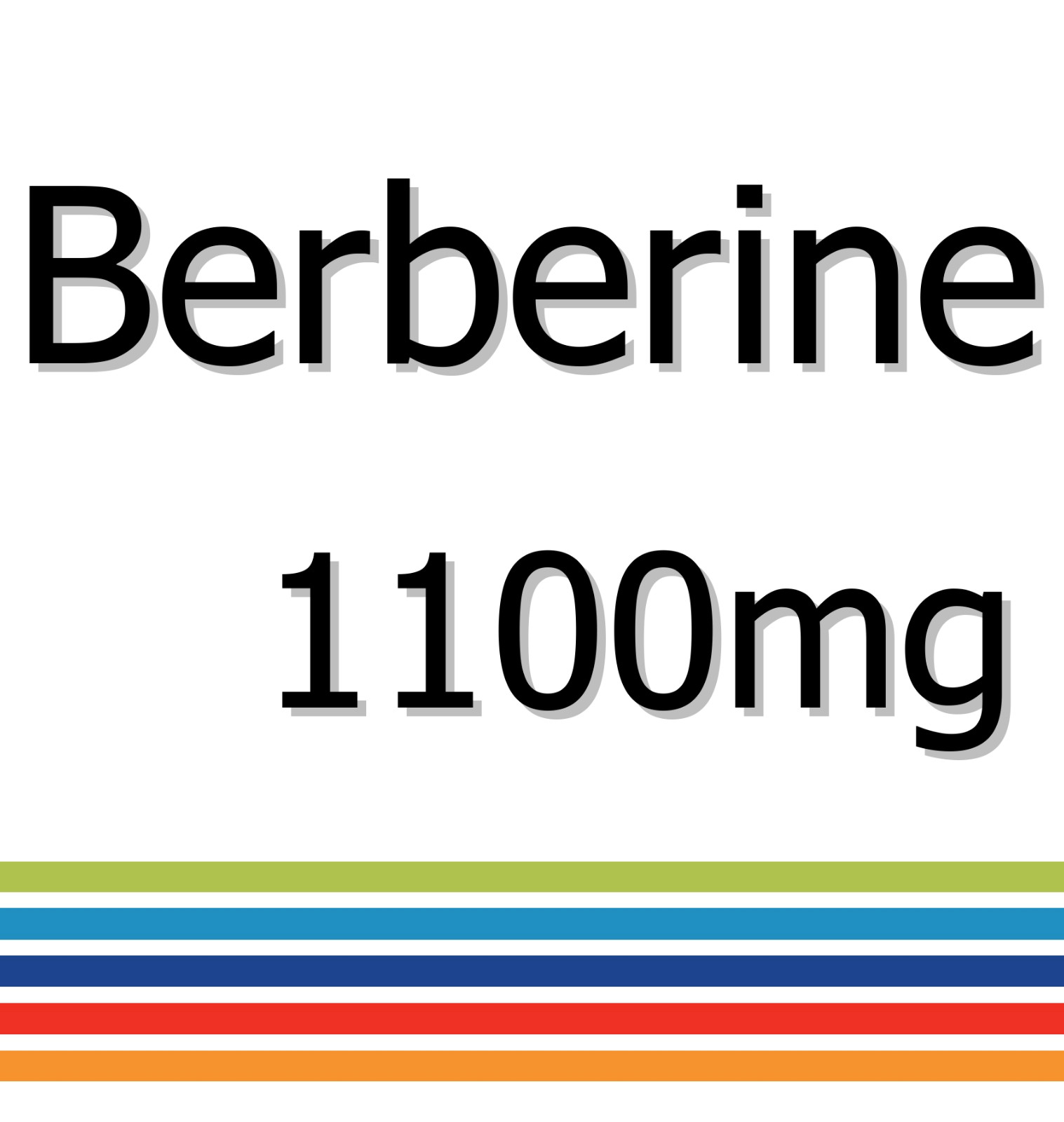 Berberine 1100mg x 500 Tablets Berberine