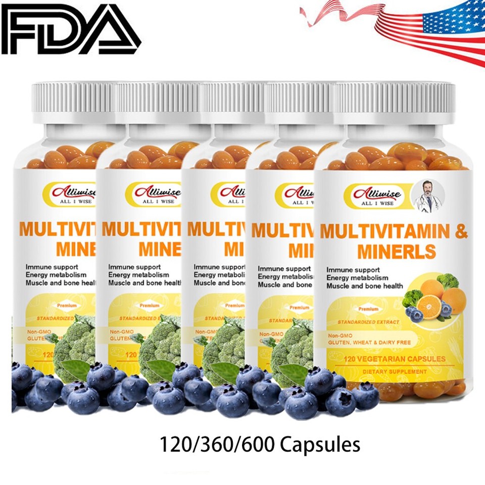 Multi Vitamin for Men 120-600ct Mens Prostate Multivitamin Multimineral Daily