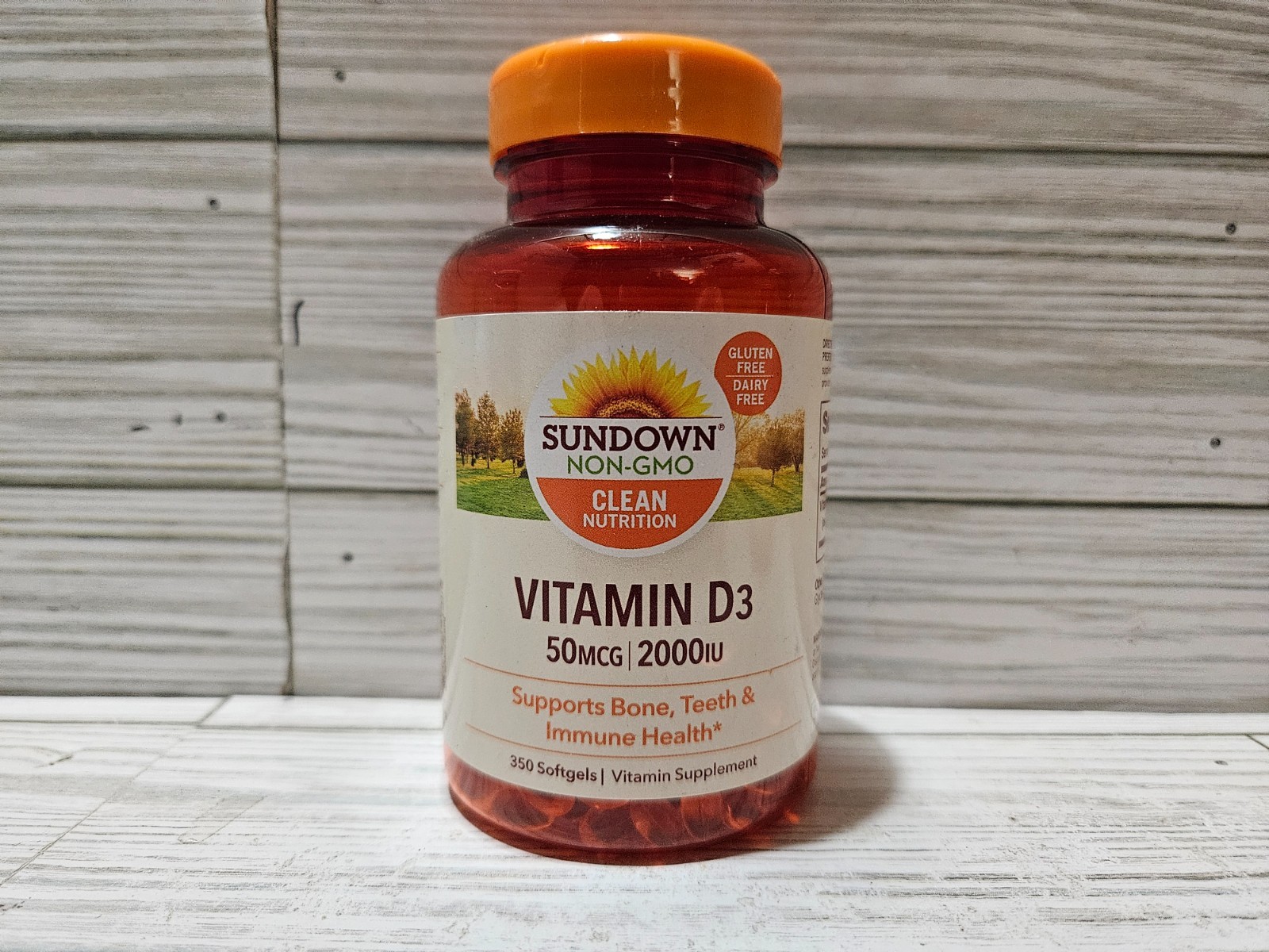 Sundown Vitamin D3 50mcg 2000iu Bone Teeth Immune Health 350 ct 2/2026